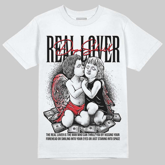 Jordan 9 Space Jam DopeSkill T-Shirt Real Lover Graphic Streetwear - White