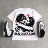 Space Jam 9s DopeSkill Oversize Print T-Shirt Real Lover Club Graphic