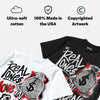 Space Jam 9s DopeSkill T-Shirt Real Ones Move In Silence Graphic