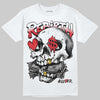 Jordan 9 Space Jam DopeSkill T-Shirt Rebirth Graphic Streetwear - White