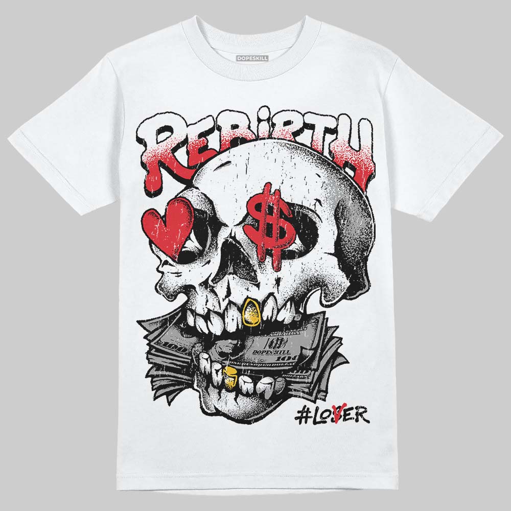 Jordan 9 Space Jam DopeSkill T-Shirt Rebirth Graphic Streetwear - White