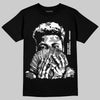 Jordan 9 Space Jam DopeSkill T-Shirt Rich Boy Camo Graphic Streetwear - Black