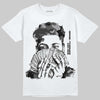Jordan 9 Space Jam DopeSkill T-Shirt Rich Boy Camo Graphic Streetwear - White