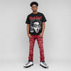 Space Jam 9s DopeSkill Oversize Print T-Shirt Rich Soon Graphic