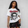 Space Jam 9s DopeSkill Oversize Print T-Shirt Rich Soon Graphic