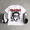 Space Jam 9s DopeSkill Oversize Print T-Shirt Rich Soon Graphic