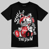 Jordan 9 Space Jam DopeSkill T-Shirt Smile Through The Pain Graphic Streetwear - Black