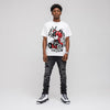 Space Jam 9s DopeSkill T-Shirt Smile Through The Pain Graphic