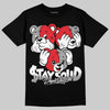 Jordan 9 Space Jam DopeSkill T-Shirt Stay Solid Graphic Streetwear - Black
