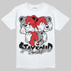 Jordan 9 Space Jam DopeSkill T-Shirt Stay Solid Graphic Streetwear - White