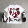 Space Jam 9s DopeSkill T-Shirt Ways To Get Ahead Graphic