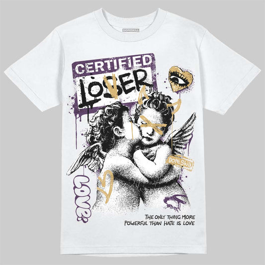 Jordan 12 Sumo DopeSkill T-Shirt Certified Lover Graphic Streetwear - White