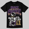 Jordan 12 Sumo DopeSkill T-Shirt Paper Chaser Boy Graphic Streetwear - Black
