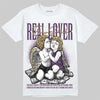 Jordan 12 Sumo DopeSkill T-Shirt Real Lover Graphic Streetwear - White