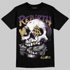 Jordan 12 Sumo DopeSkill T-Shirt Rebirth Graphic Streetwear - Black