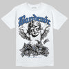 Jordan 3 "True Blue" DopeSkill T-Shirt Bandemic Graphic Streetwear - White