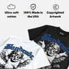 True Blue 3s DopeSkill T-Shirt Bandemic Graphic
