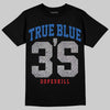 Jordan 3 "True Blue" DopeSkill T-Shirt Jordan 3 True Blue 3S Graphic Streetwear - Black