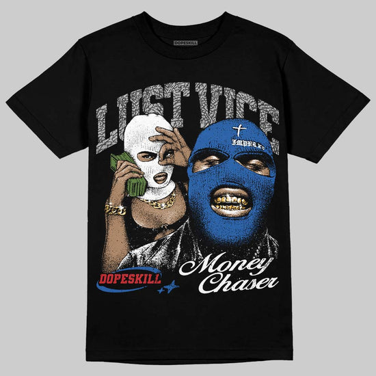 Jordan 3 "True Blue" DopeSkill T-Shirt Lust Vice Graphic Streetwear - Black