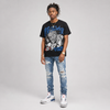 True Blue 3s DopeSkill T-Shirt No Turkey Graphic