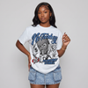 True Blue 3s DopeSkill T-Shirt No Turkey Graphic