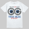 Jordan 3 "True Blue" DopeSkill T-Shirt OG Vision Graphic Streetwear - White 