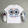 True Blue 3s DopeSkill T-Shirt OG Vision Graphic