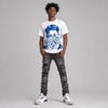 True Blue 3s DopeSkill T-Shirt Rich Boy Camo Graphic