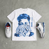 True Blue 3s DopeSkill T-Shirt Rich Boy Camo Graphic