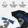 True Blue 3s DopeSkill T-Shirt True Blue 3 OG Graphic