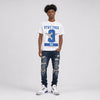 True Blue 3s DopeSkill T-Shirt True Blue 3 OG Star Graphic