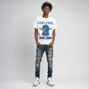 True Blue 3s DopeSkill T-Shirt True Blue 3 OG Star Graphic