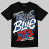 Jordan 3 "True Blue" DopeSkill T-Shirt True Blue III's Graphic Streetwear - Black