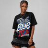 True Blue 3s DopeSkill T-Shirt True Blue III's Graphic