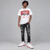 White Infrared 6s DopeSkill T-Shirt Better Myself Graphic