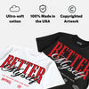 White Infrared 6s DopeSkill T-Shirt Better Myself Graphic