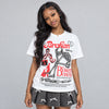 White Infrared 6s DopeSkill T-Shirt Broken Bones Graphic