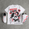 White Infrared 6s DopeSkill T-Shirt Certified Lover Graphic