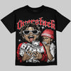 Jordan 6 OG “White Infrared” DopeSkill Oversize Print T-Shirt Overstack Graphic Streetwear - black