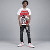 White Infrared 6s DopeSkill T-Shirt Paper Chaser Boy Graphic