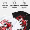 White Infrared 6s DopeSkill T-Shirt Smile Through The Pain Graphic