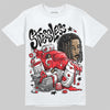 Jordan 6 OG “White Infrared” DopeSkill T-Shirt Stressless Graphic Streetwear - White
