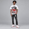 White Infrared 6s DopeSkill T-Shirt Stressless Graphic