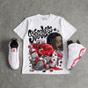 White Infrared 6s DopeSkill T-Shirt Stressless Graphic