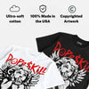 Cherry 11s DopeSkill T-Shirt Build in Silence Graphic