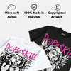 Comic 4s DopeSkill T-Shirt Build in Silence Graphic