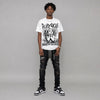 Dunk Panda White Black DopeSkill T-Shirt Build in Silence Graphic