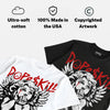Space Jam 9s DopeSkill T-Shirt Build in Silence Graphic