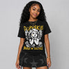 Tour Yellow 4s DopeSkill T-Shirt Build in Silence Graphic