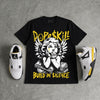Tour Yellow 4s DopeSkill T-Shirt Build in Silence Graphic